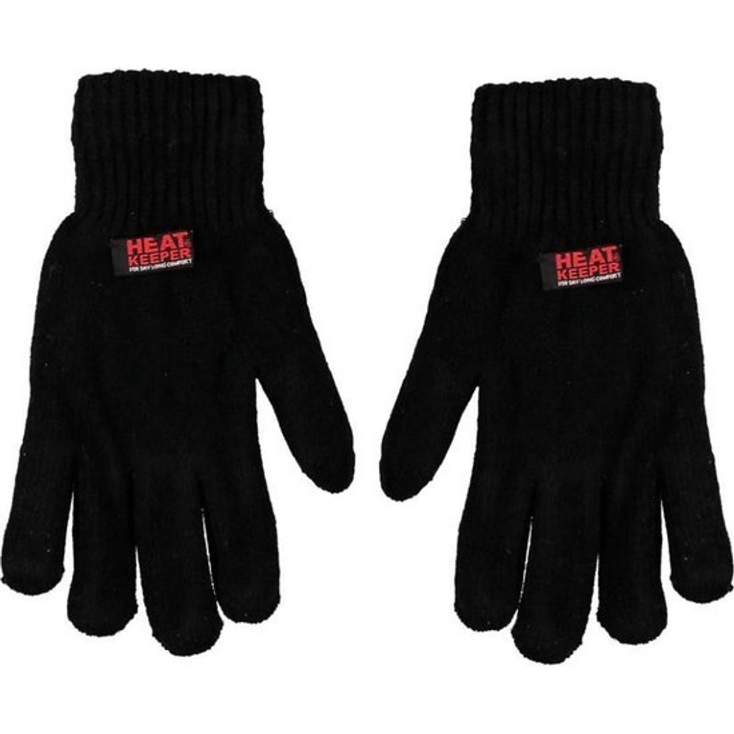 Heat Keeper Sport Dames Handschoenen Zwart Maat One Size