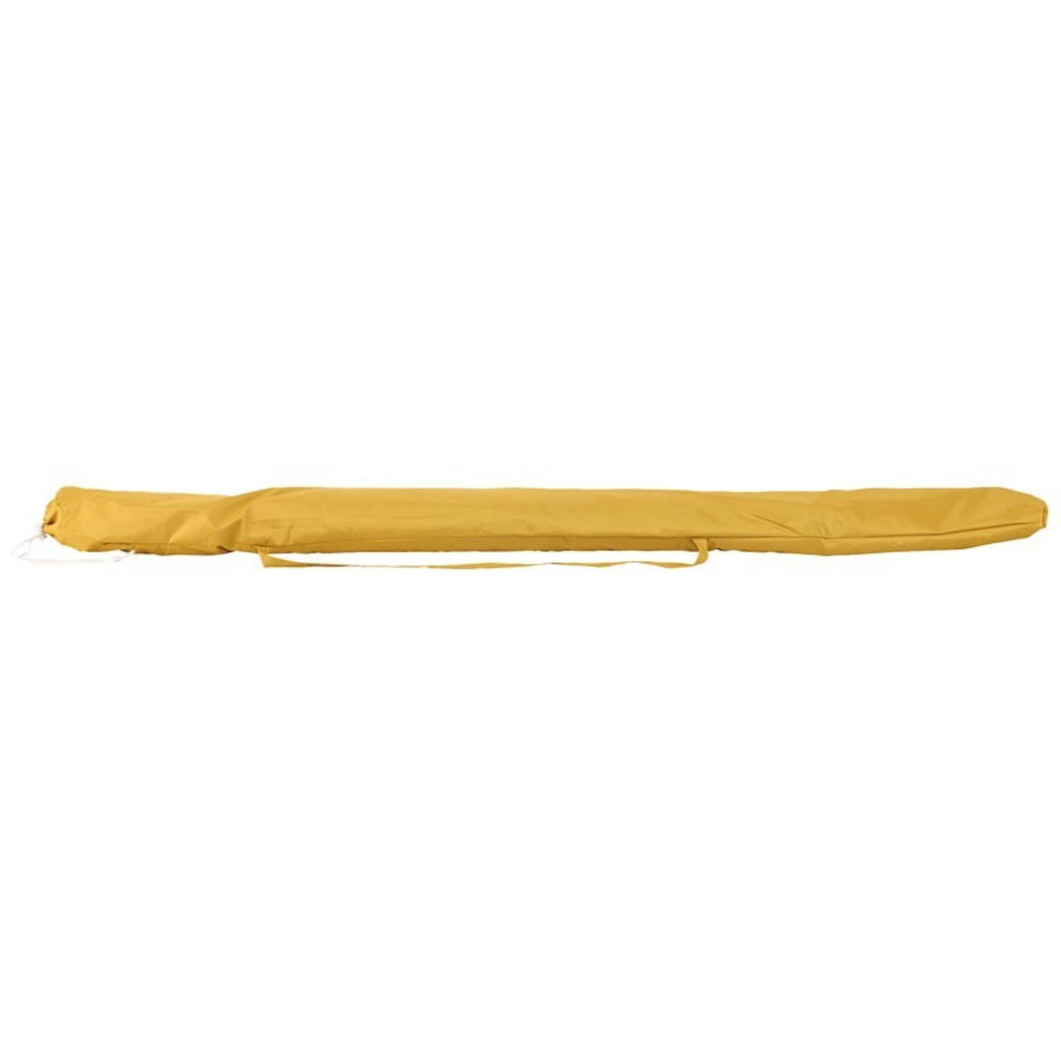 Resultaat Leninisme Boekwinkel Gele strand parasol met grondboor 156 cm - Parasols | Blokker