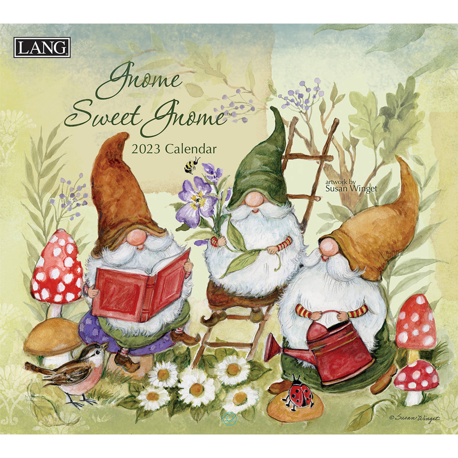 Gnome Sweet Gnome 2023 Wall Calendar