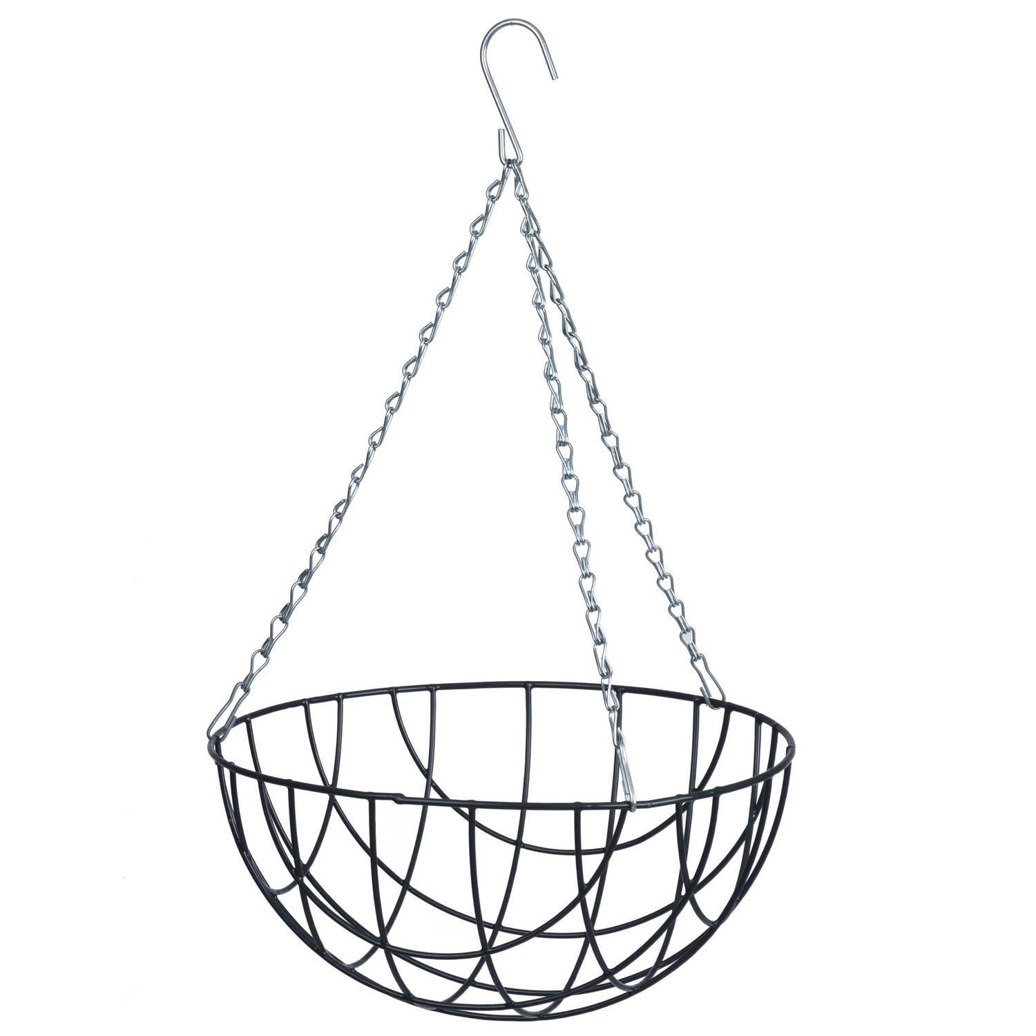 Nature Hanging Basket 30x30x15.4 cm Grijs