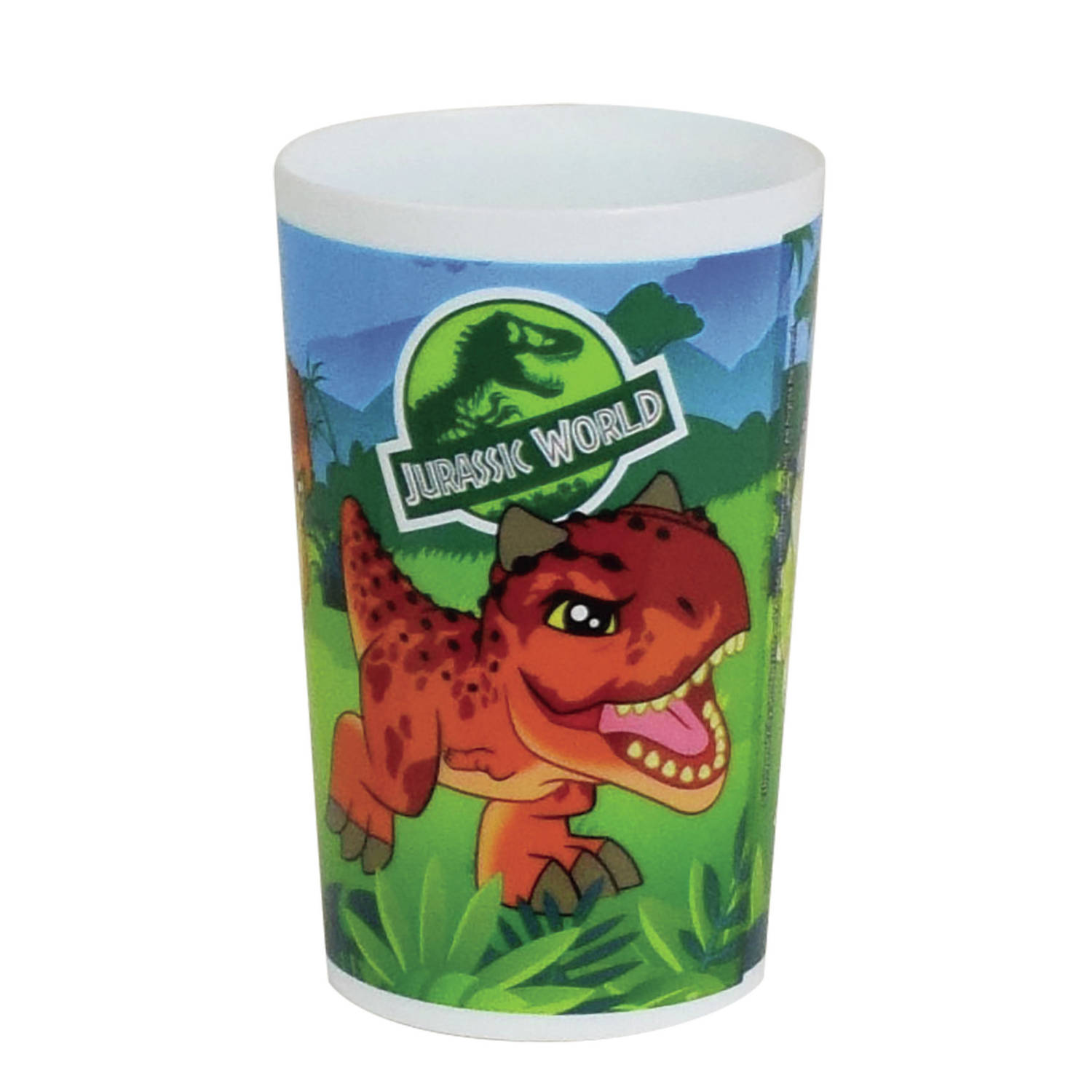 Kunststof drinkbeker Jurassic World dinosaurus 220 ml - Kinderservies