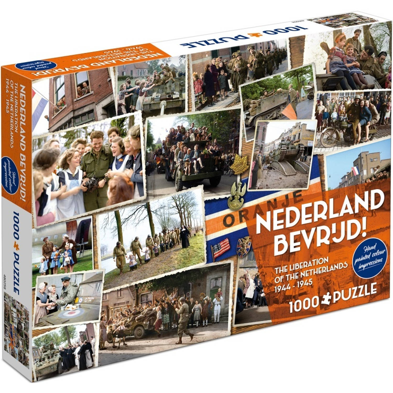 Nederland Bevrijd Puzzel 1000 Stukjes