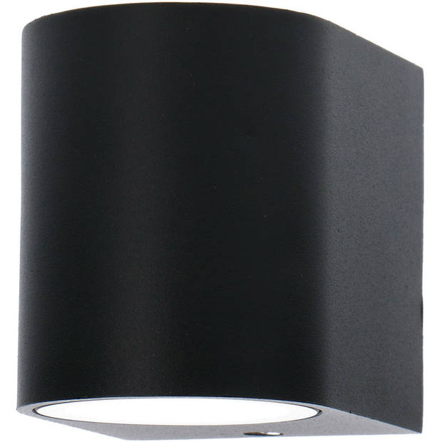 LED Tuinverlichting - Buitenlamp - Prixa Hoptron - GU10 Fitting - Rond - Mat Zwart - Aluminium - Philips - CorePro 840