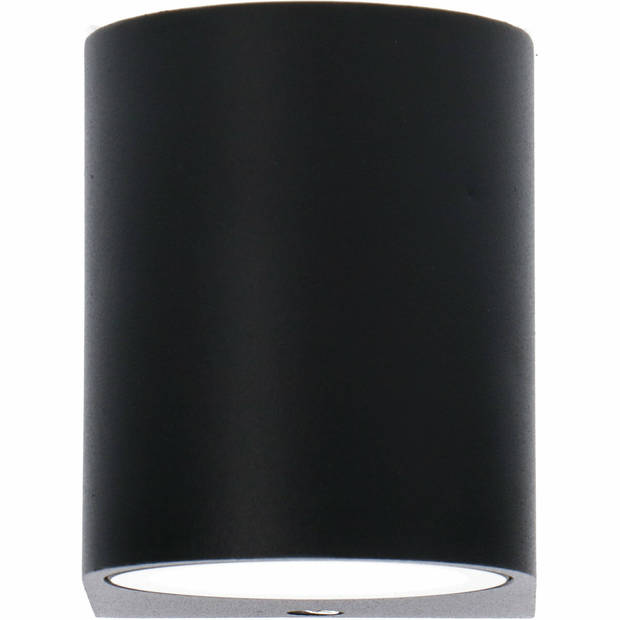 LED Tuinverlichting - Buitenlamp - Prixa Hoptron - GU10 Fitting - Rond - Mat Zwart - Aluminium - Philips - CorePro 830
