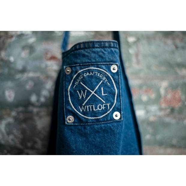 Witloft - Keukenschort - Blauw - Denim - BBQ