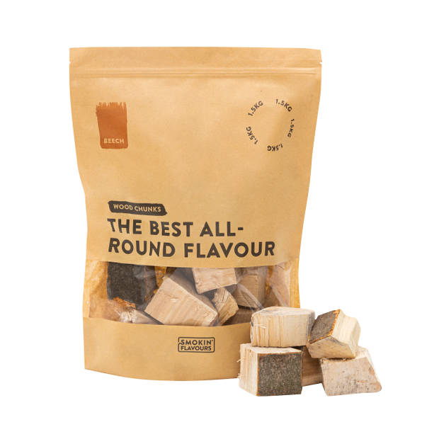 Smokin' Flavours rookchunks beuk 1,5kg