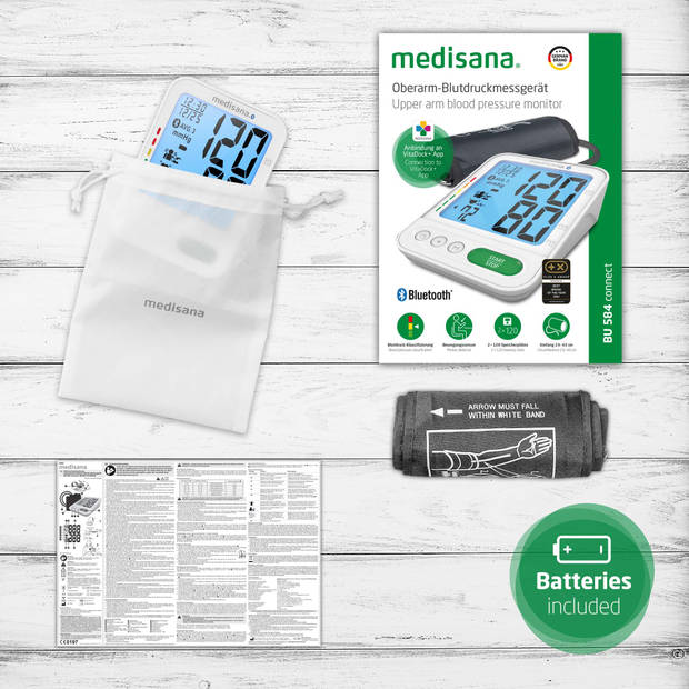 medisana BU 584 Connect - Bovenarm bloeddrukmeter 