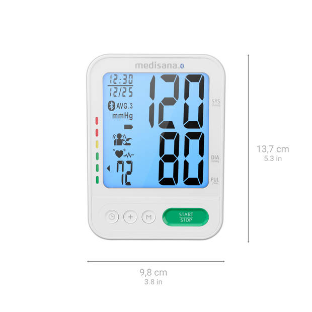 medisana BU 584 Connect - Bovenarm bloeddrukmeter 