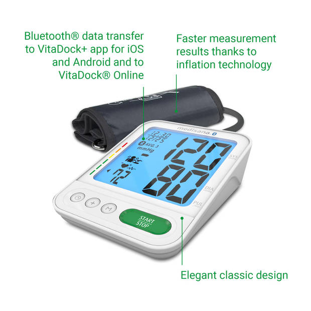 medisana BU 584 Connect - Bovenarm bloeddrukmeter 