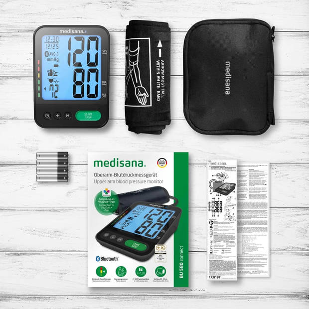 Medisana BU 580 Connect - Bovenarm bloeddrukmeter