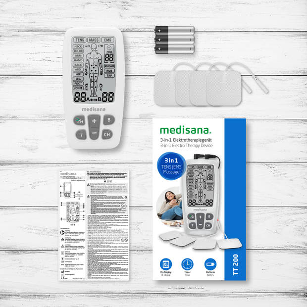 medisana TT 200 – 3-in-1 Elektrotherapie