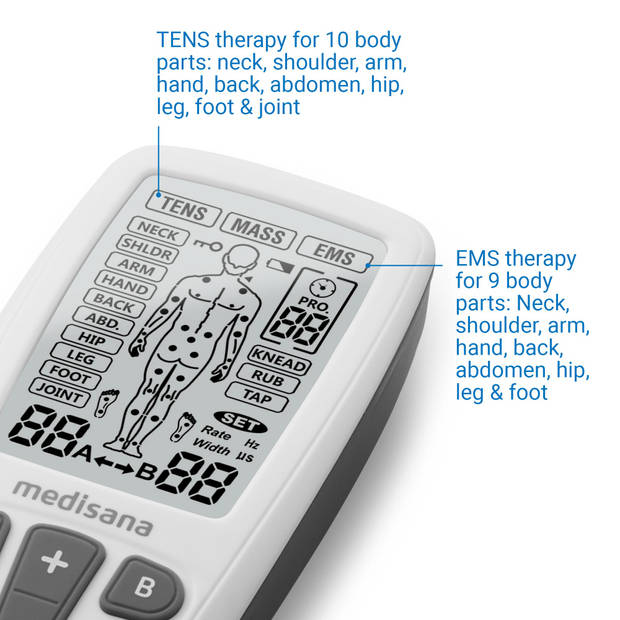 medisana TT 200 – 3-in-1 Elektrotherapie