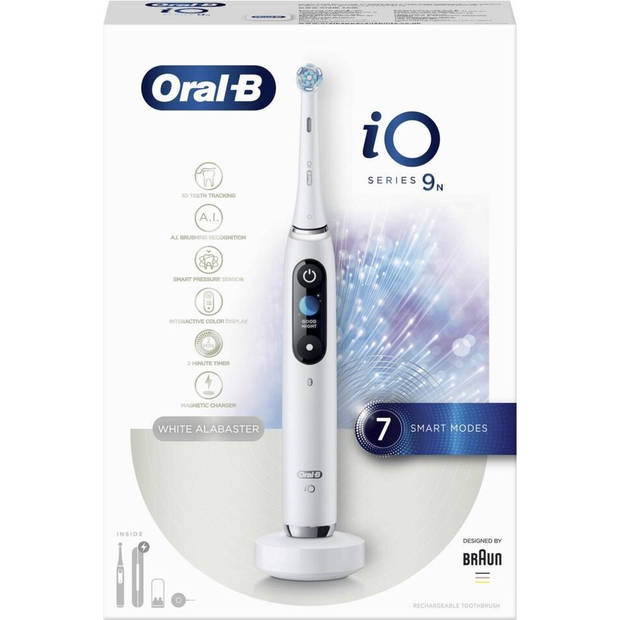 Oral-B iO 9n - Elektrische Tandenborstel - Wit
