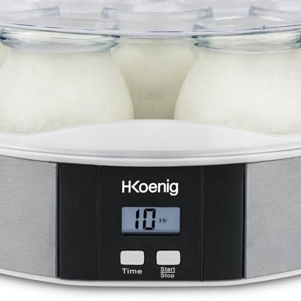 HKOENIG 7-pot yoghurtmaker