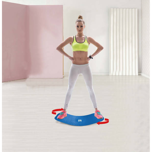 Balance Board, Balansbord, Twist Board Blauw, Yoga en Pilates