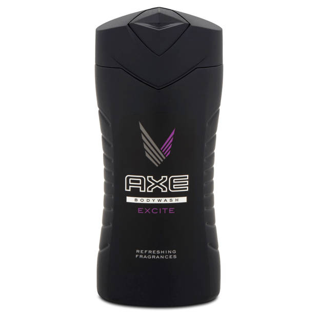 Axe Excite For Men - 6 x 250 ml - Douchegel - Voordeelverpakking
