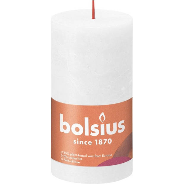 Bolsius Stompkaars Wit 13 cm