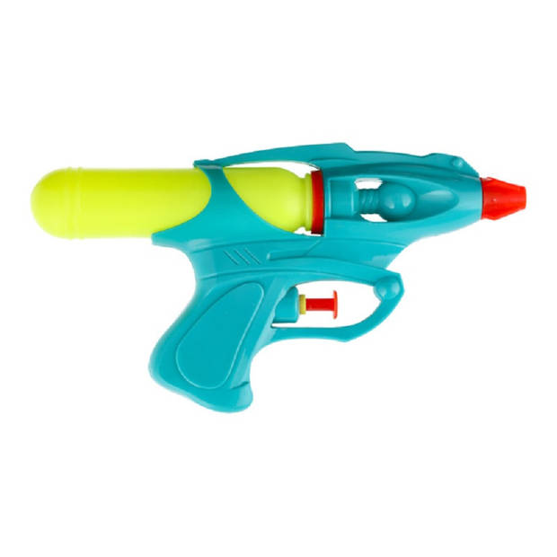 2x Waterpistool/waterpistolen gekleurd 19 cm - Waterpistolen