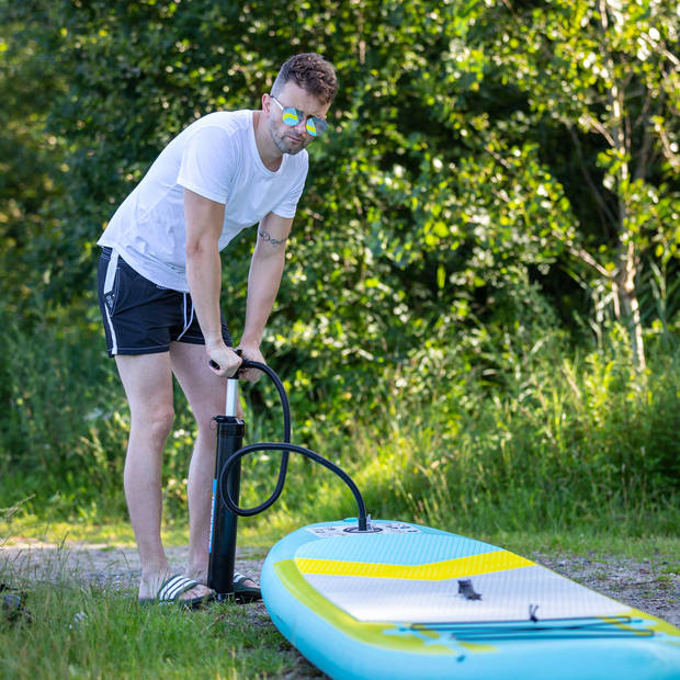 BluMill Sup Board - Opblaasbaar - 300 cm - Stand Up Paddle Board - met Enkelkoord - Inclusief Pomp - max 100kg
