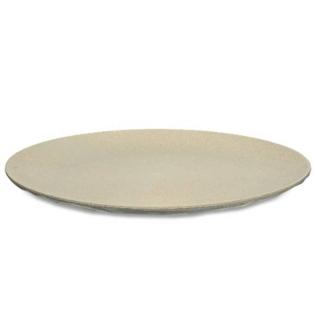 Koziol - Rond bord, 26 cm, Set van 4, Organic, Zand Beige - Koziol Club Plate