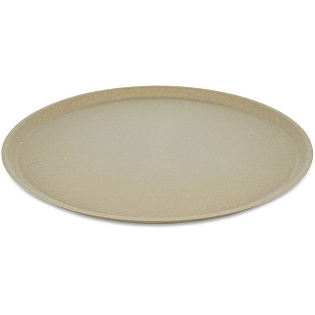 Koziol - Rond bord, 25.5 cm, Set van 4, Organic, Zand Beige - Koziol Connect Plate