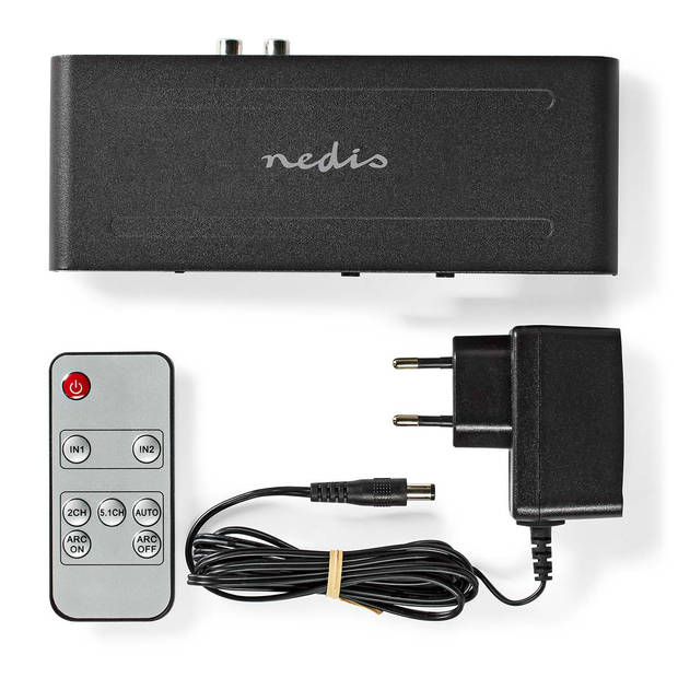 Nedis HDMI-Extractor - VEXT3480AT - Antraciet