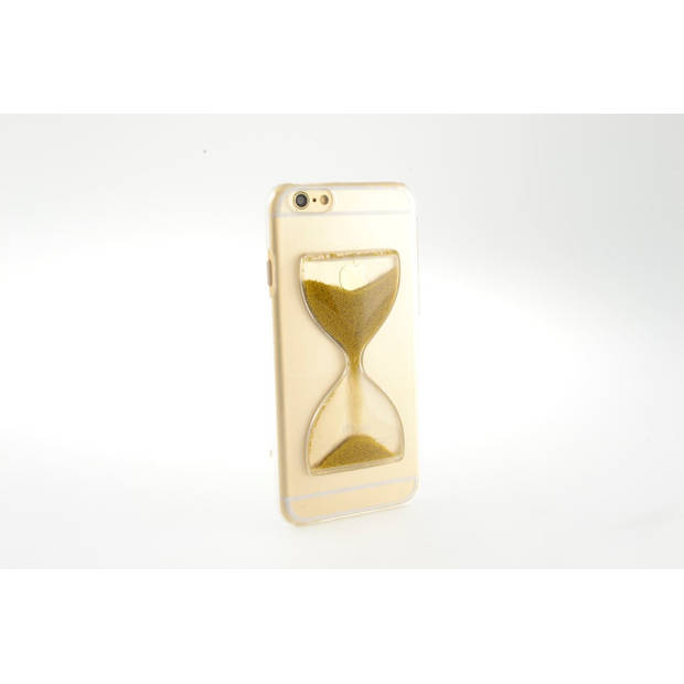 Giggle Beaver telefoonhoesje iphone 6 polycarbonaat transparant/goud