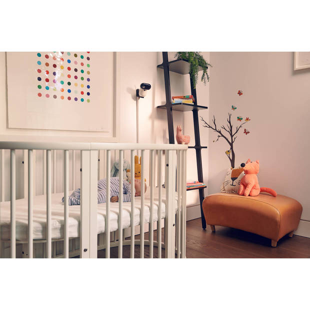 Motorola Nursery PIP 1610 Babyfoon - Baby Monitor met Camera en App - Nachtvisie - Wit