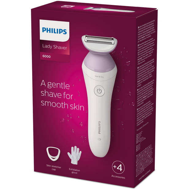Philips ladyshave BRL136/00 - droog en nat scheren