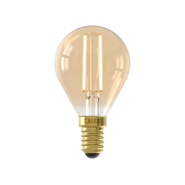Calex bulb goud P45 3,5W E14 dimbaar