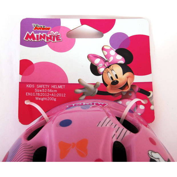 Volare Disney Minnie Bow-Tique fietshelm roze maat 52-56 cm