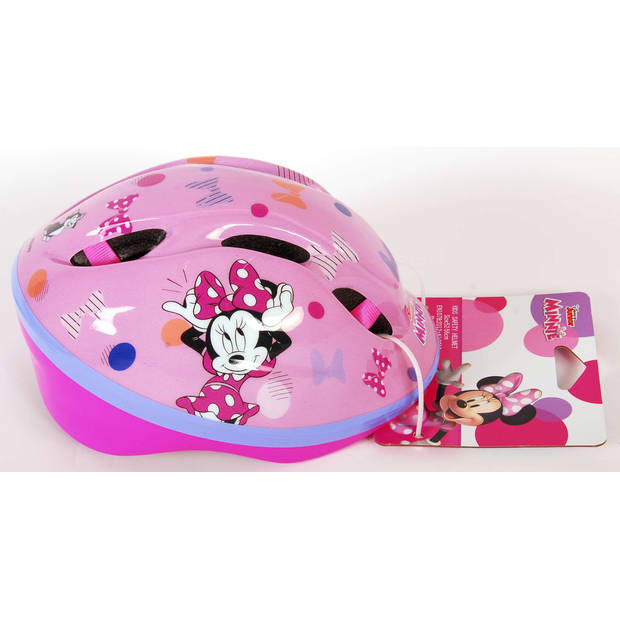 Volare Disney Minnie Bow-Tique fietshelm roze maat 52-56 cm