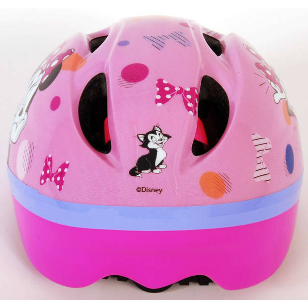 Volare Disney Minnie Bow-Tique fietshelm roze maat 52-56 cm