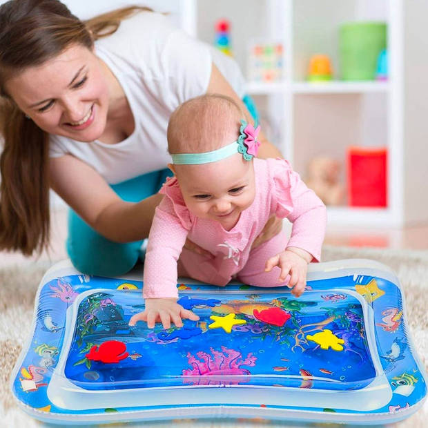 RX Goods Baby Opblaasbare Waterspeelmat Speelgoed Deluxe – Spelen met water - Speelkleed & Aquamat