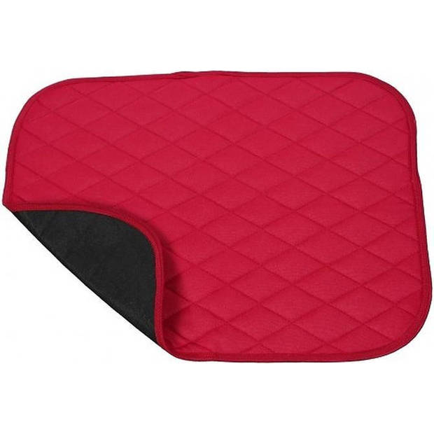 Wasbare stoelbeschermer, incontinentie onderlegger stoel of bed (rood)