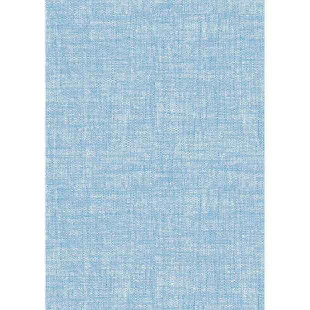Zo! Home dekbedovertrek Lino - Topaz Blauw - 2-Persoons 200x200/220 cm