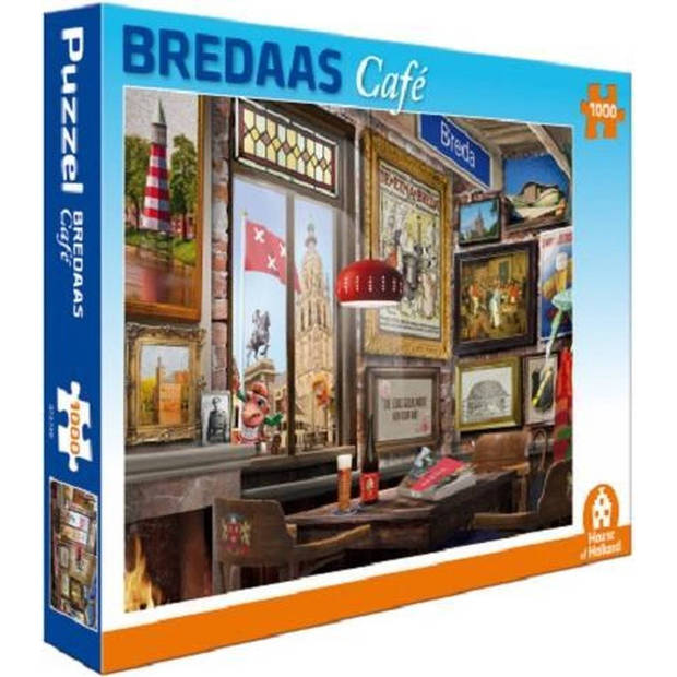 Bredaas Café Puzzel 1000 Stukjes