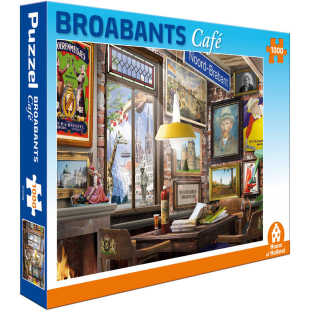 Broabants Café Puzzel 1000 Stukjes