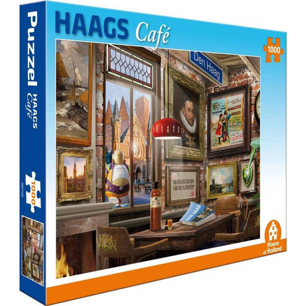 Haags Café Puzzel 1000 Stukjes