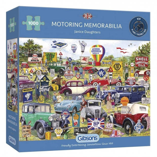 Motoring Memorabilia Puzzel 1000 Stukjes