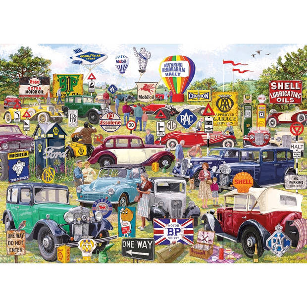 Motoring Memorabilia Puzzel 1000 Stukjes