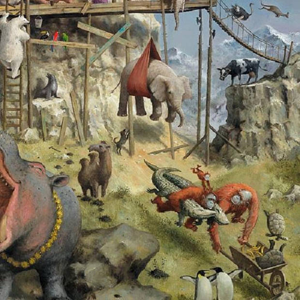 Marius van Dokkum Ark van Noach Puzzel 1000 Stukjes