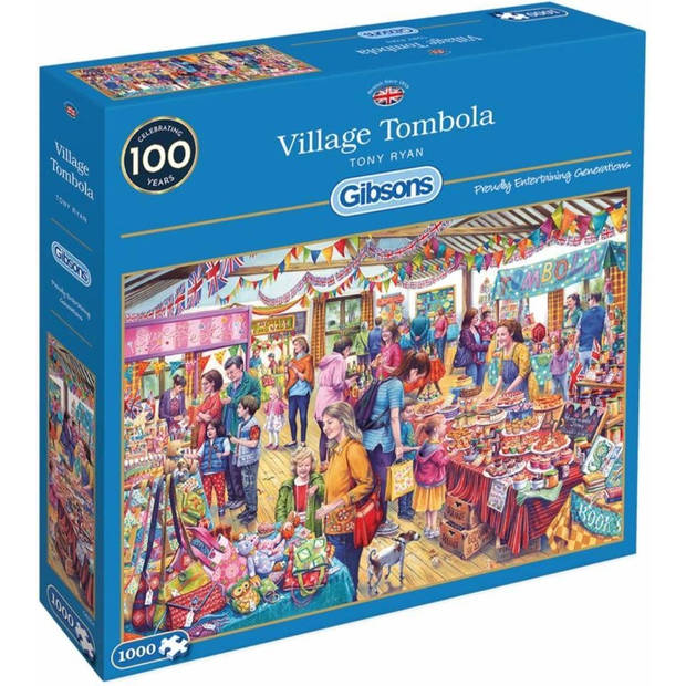 Village Tombola Puzzel 1000 Stukjes
