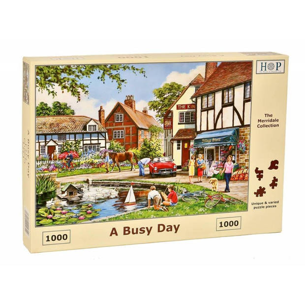 A Busy Day Puzzel 1000 stukjes