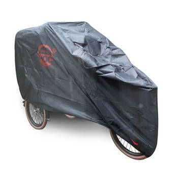 CUHOC Vogue E-Bike Carry 2 Wheel Bakfietshoes zwart - stofvrij / ademend / waterafstotend - Red Label - Bakfiets Hoes