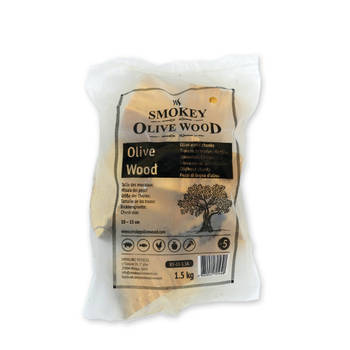 Rookchunks nr.5 1,5 kg olijf Smokey Olive Wood