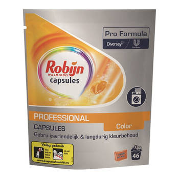 Robijn - Wasmiddel Capsules - Proffesional - Color Was - 46 capsules