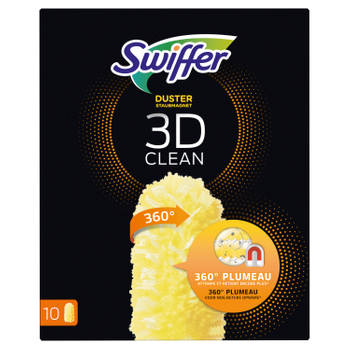 Blokker Swiffer 3D Duster 360° stofdoekjes navulling - 10st aanbieding
