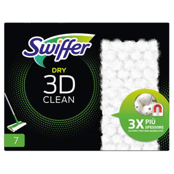 Blokker Swiffer 3D Clean droge vloerdoekjes navulling - 7st aanbieding