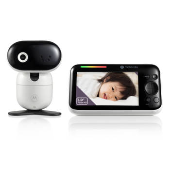 Motorola Babyphone met Camera PIP1610 HD Con - Tweewegcommunicatie - 24uurs Monitor - 300 M bereik - Wit
